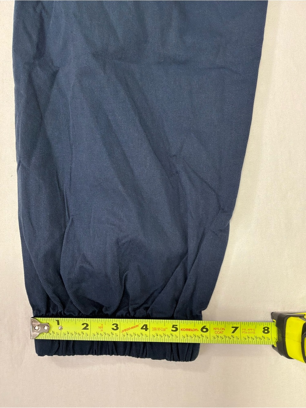 HALARA Women's Navy Blue Capris with Elastic Cuffs - Picture 12 of 13